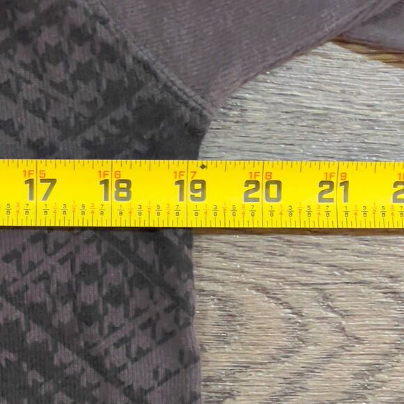 Vintage Y2K Point Zero Gray Pattern Long Sleeve Shirt Youth Boys Size Small - Picture 4 of 5